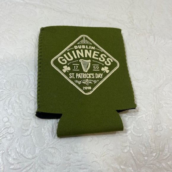 St Patrick's Day Hat, Tie, Scarf, Beads, Vintage Guinness Koozie Package Lot - Picture 16 of 16